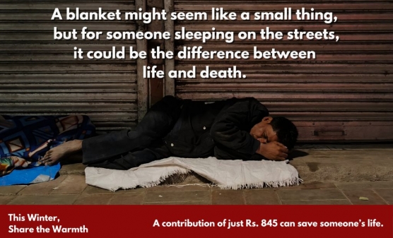 Share the Warmth: Donate a Blanket, Save a Life